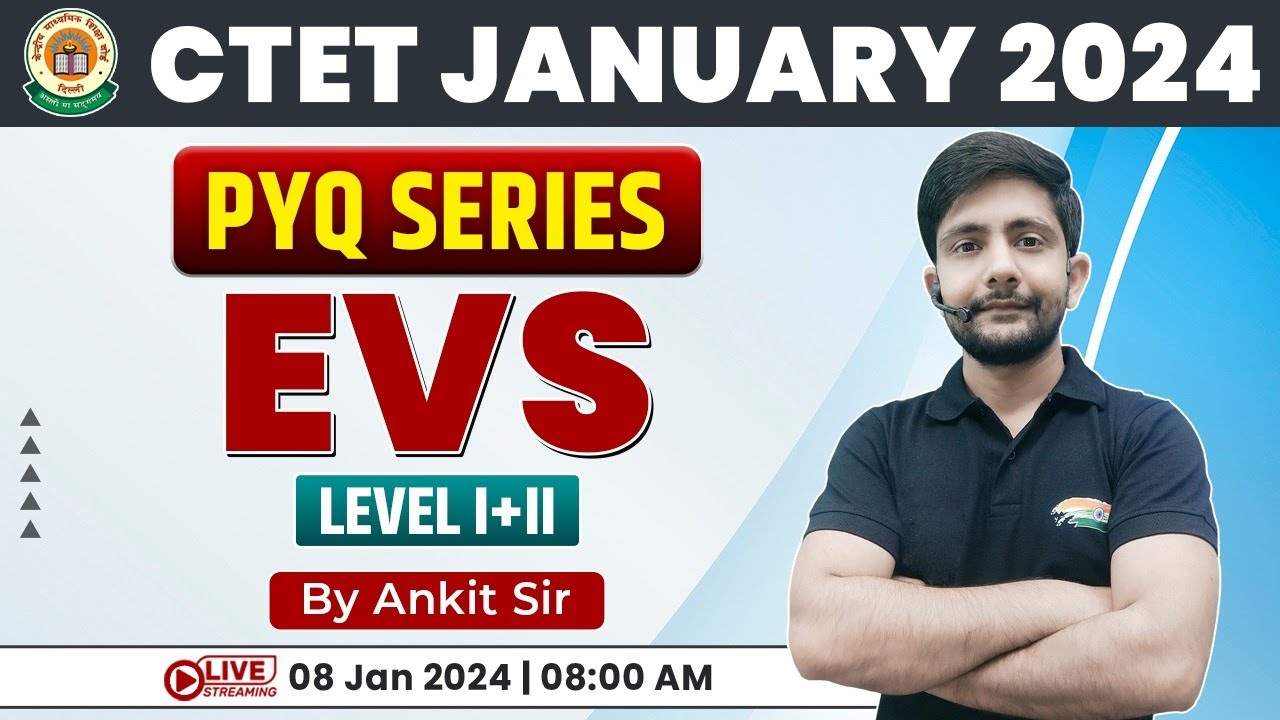 CTET 2024 Jan | EVS Practice Set, CTET EVS PYQs, CTET EVS, #3, CTET EVS ...