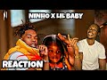 AMERICAN REACTS TO FRENCH RAP | Ninho - Blue story (feat. Lil Baby)