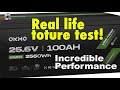 My real life test of an OKMO 24V 100Ah LiFePO4!  Is it worth buying?  How did it perform?