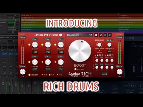 RICH Drums - Drum Bus Toolkit Plugin