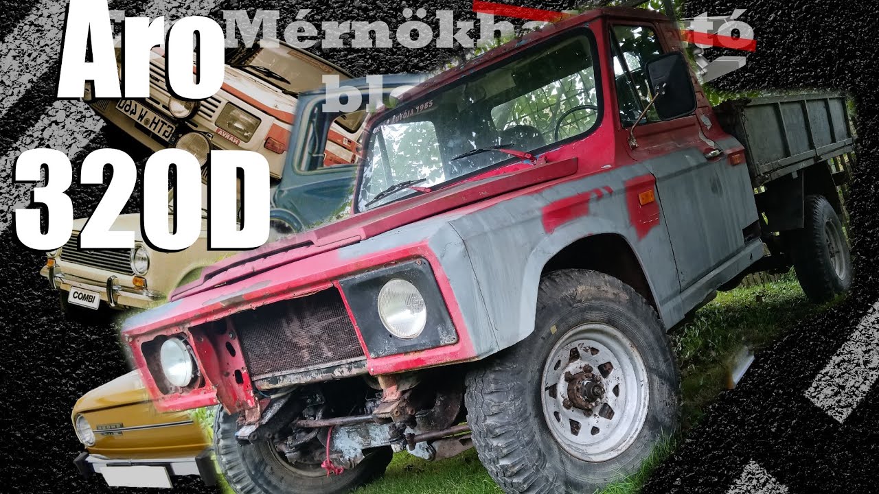 A Keleti blokk Land Rovere - Aro 320D - Ádi új telekjárója!