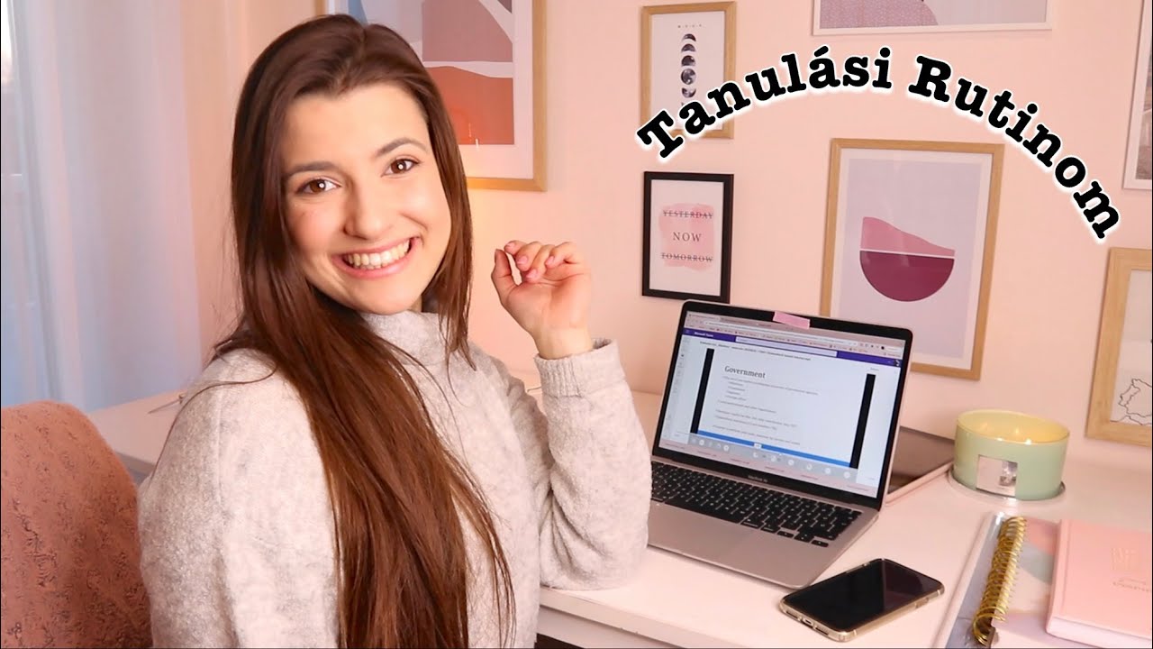 Tanulási Rutinom & Így Hozd Be A Lemaradásaidat ~ Vlog 🤓✏️📚 | Fónagy Kitti