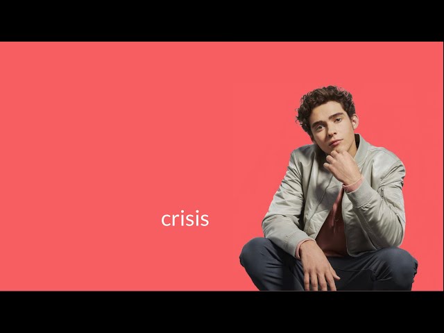 Crisis by Joshua Bassett - Lyric Video class=