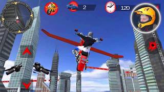 Futuristic Flying Moto Racing Ultimate screenshot 1