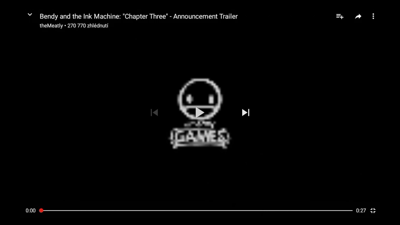 Reakce na Bendy and the Ink Machine CHAPTER 3 - OFFICIAL Trailer (by ...