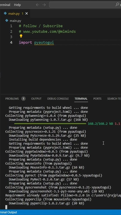 How to install Python packages with PIP - import libraries - YouTube