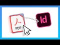 How to Import a PDF into InDesign | Adobe Tutorial