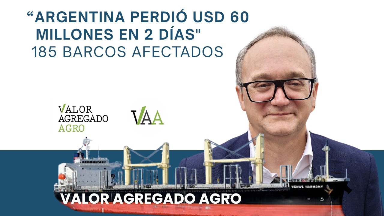 Gustavo Idígoras: "El conflicto con los prácticos costó hasta USD 60 millones en dos días"