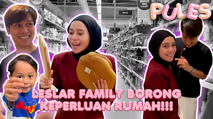 PULES : ABANG L SIBUK BANTU PAPA BILLAR & BUNDA LESTI BELANJA BULANAN!