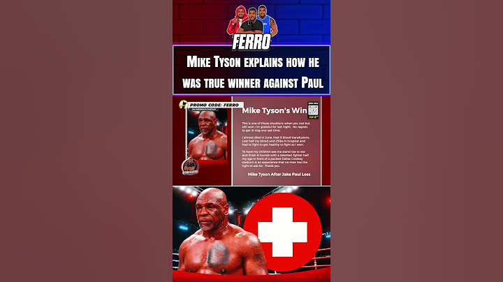Mike Tyson Explains How He Won Against Jake Paul On Netflix, "No Regrets To Get In Ring 1 Last Time"