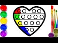 Bolalar uchun  Yurak rasim chizish / Drawing Hearts for Kids / Рисование Сердца для Детей