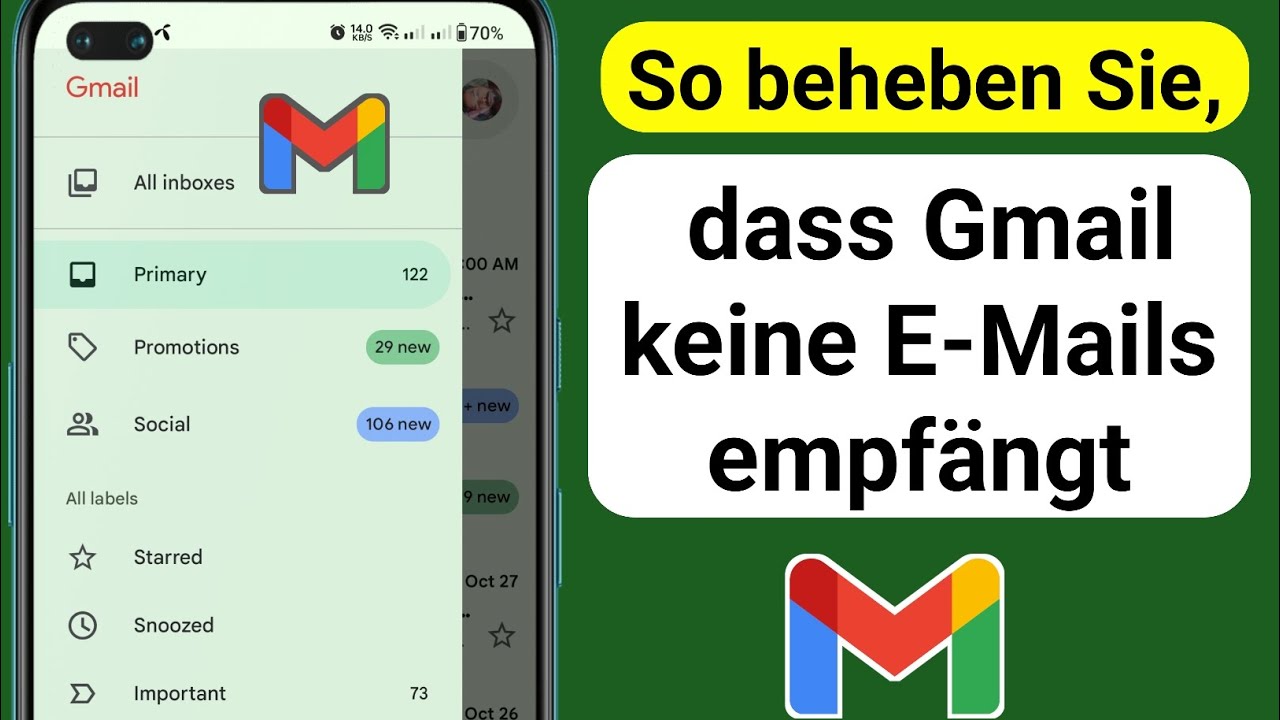 Der Empfänger Kann Momentan Keine Zahlungen Empfangen So beheben Sie, dass Gmail keine E-Mails empfängt | Auf Gmail können