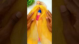 👗DIY doll dress making | Barbie Hacks and Crafts #joancreations #diy #fashion #dress #shorts