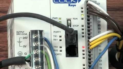 Part 10, Y001 Output On, CLICK PLCs by Koyo, from AutomationDirect