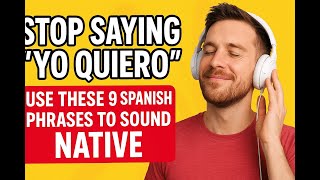 STOP Saying 'Yo Quiero'! Use These 9 Phrases to Sound INSTANTLY Native