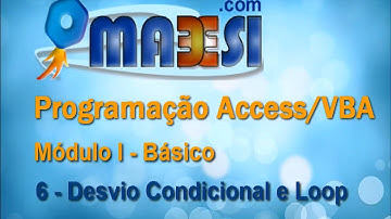 Curso de Programação Access/VBA - Básico - Plinio Mabesi - Parte 06