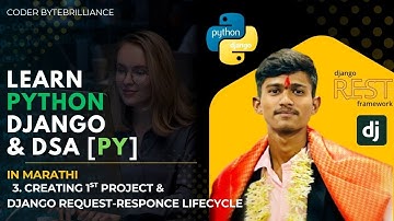 Create Your First Django Project & Learn Request-Response Cycle | Marathi Django Course