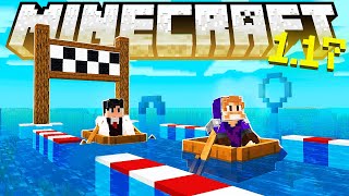 APOSTEI CORRIDA DE BARCO NO MINECRAFT 1.17 #64 CREATIVESQUAD screenshot 2