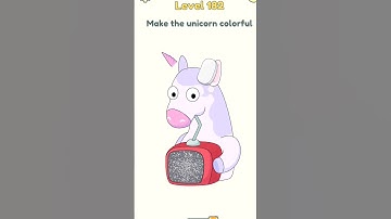 Dop 2 Level 182 Make the unicorn colorful #youtubeshorts #shortsfeed #dop2
