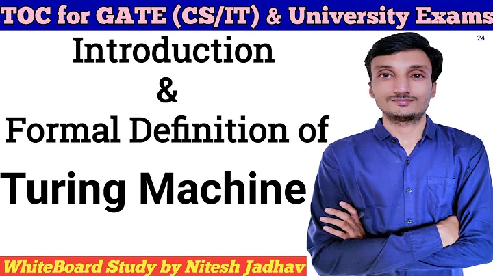 Turing Machine | Introduction to Turing Machine | Formal Definition of Turning Machine in Hindi