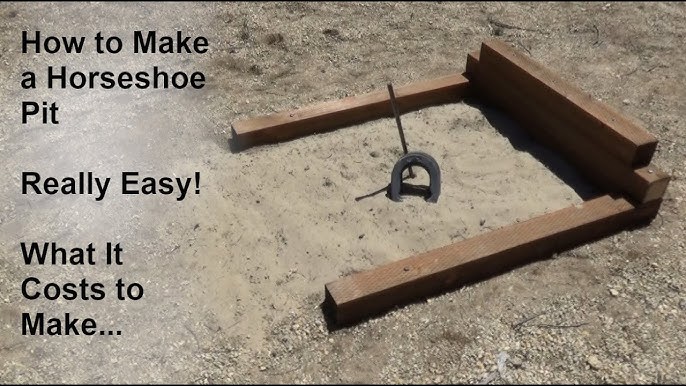 DIY Horseshoes Game Set - Salty Canary