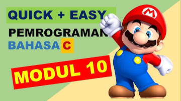 Pemrograman Bahasa C (Modul 10)