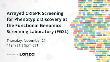 Arrayed CRISPR Screening for Phenotypic Discovery at the MRC–AstraZeneca–Cambridge Joint Lab