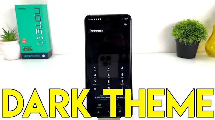 How To Enable DARK Theme on Infinix Note 30