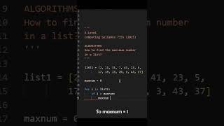 How to find the Maximum Number in a List in Python 🐍 | O Level Computing #PicoPython Ep.4