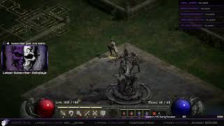 Diablo 2: Resurrected  -  Paladin  Playthrough  EP 2  [  LIVE STREAM REPLAY ]