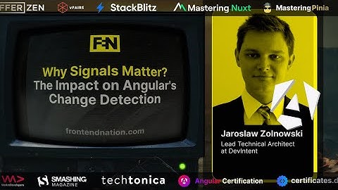 Frontend Nation 2024: Jaroslaw Zolnowski - Navigating Angular