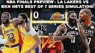 Why the Los Angeles Lakers would handle the Brooklyn Nets in the Finals