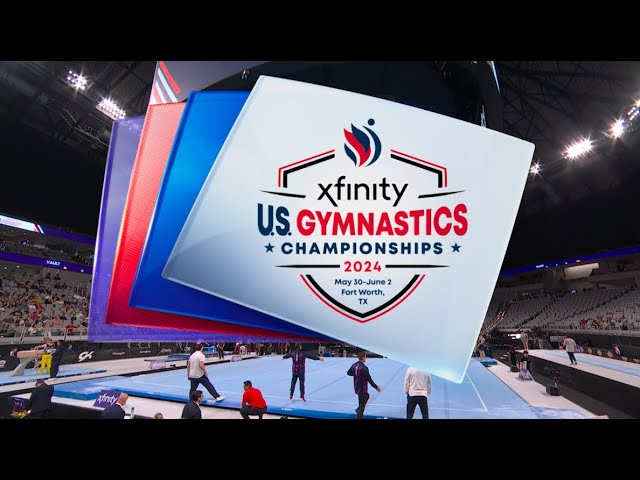 2024 Xfinity U.S. Gymnastics Championships - Senior Men Day 1 - Peacock Broadcast class=