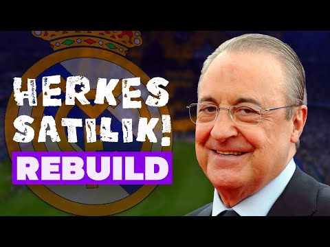 REAL MADRID HERKES SATILIK REBUILD // BAŞKAN PEREZ TÜM TAKIMI SATIYOR! // FIFA 22 KARİYER MODU