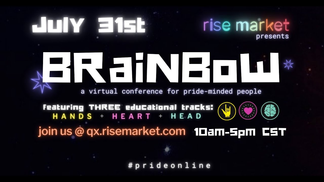 Brainbow Reporter Explore Brainbow - happening July 31, 2021 - register now! - YouTube