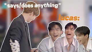 lucas won't stop laughing at baekhyun pt. 1 | superm