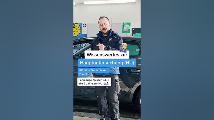 Das solltest du zur Hauptuntersuchung (HU) wissen!👩🏼‍🔧👨🏻‍🔧 #hu #hauptuntersuchung #tüv #tüvsüd