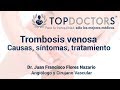 Síntomas, causas y tratamiento de la trombosis