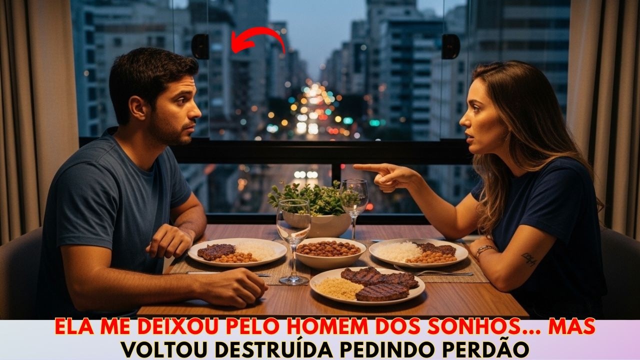 Minha esposa me deixou pelohomem dos seus sonhos,apenas para descobrir que estava presa em um infern