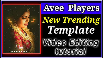 New Trending Template Avee Players Video || New Avee Players Template in kannada || Avee players
