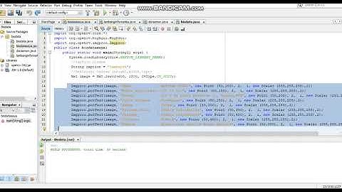 Tutorial membuat biodata sederhana menggunakan aplikasi netbeans #UNWIRA