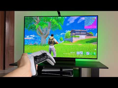 LG OLED C4 + Fortnite PS5 Pro Gameplay 4K 120 FPS HDR