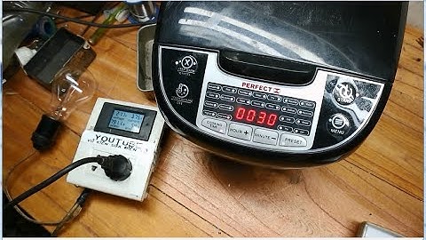 Sửa nồi cơm PERFECT lỗi không nóng,role không đóng.