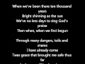 Elvis Presley- Amazing Grace- Lyrics On Screen