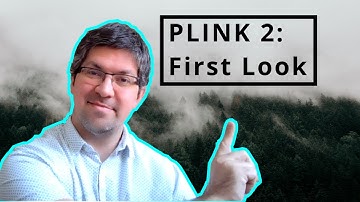 First look at PLINK 2 (and beta reselase date info!)