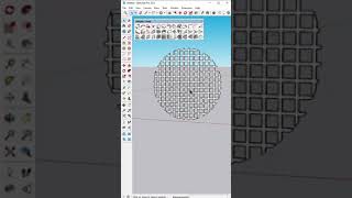 Grilles and Panels in SketchUp FOR FREE with 1001Bit Tools (Free Extension)