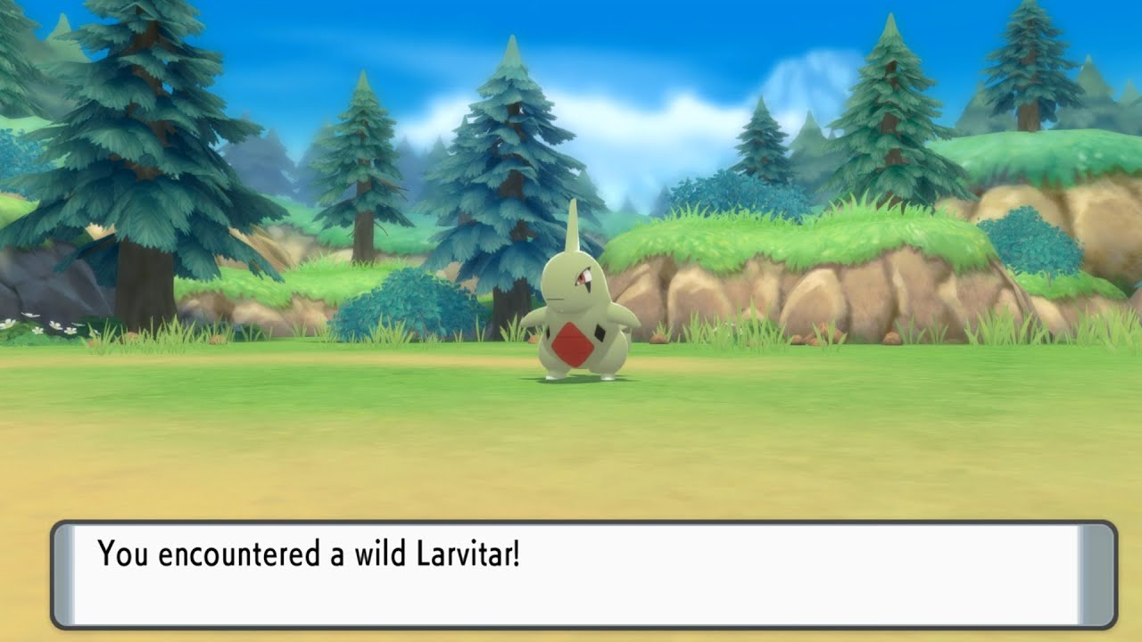 how to catch larvitar safari zone