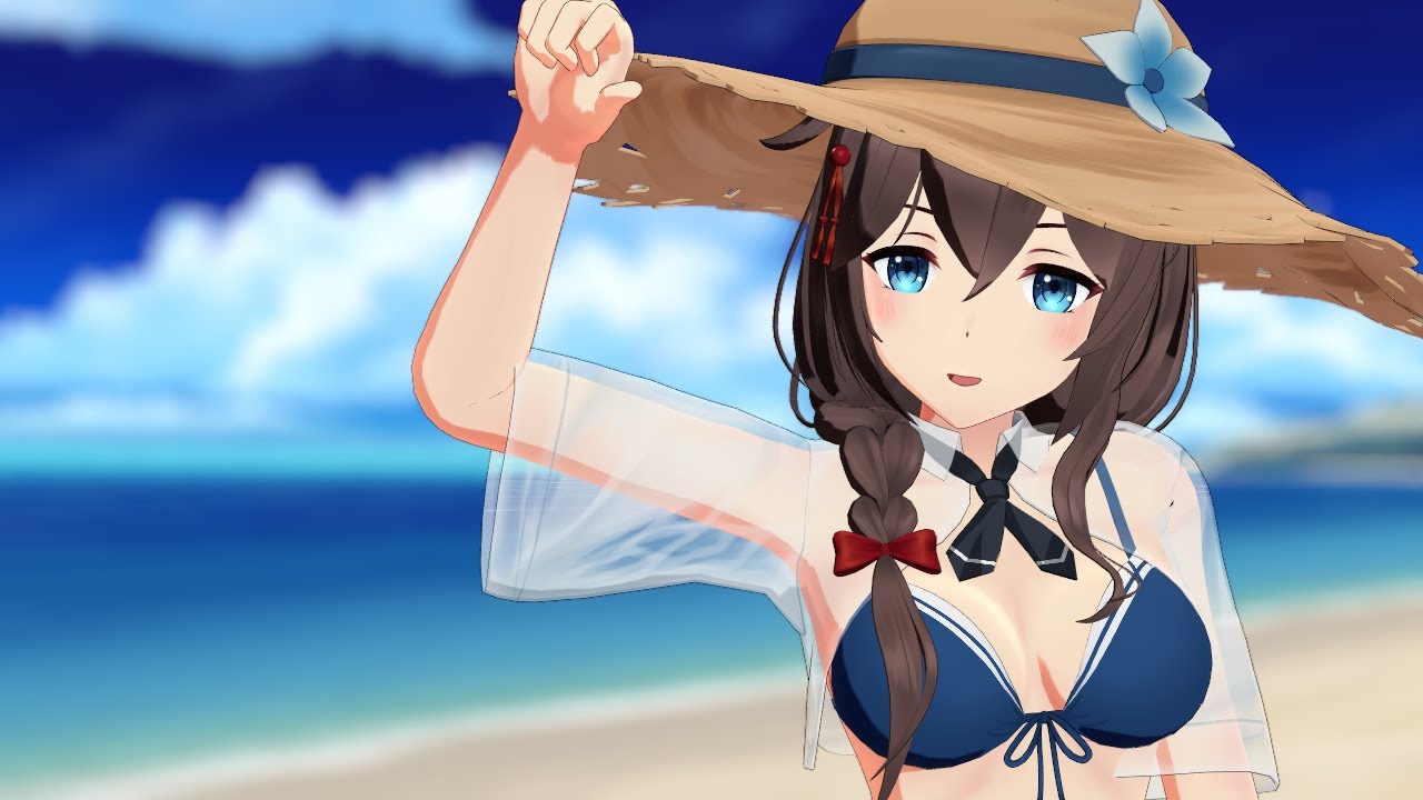 YouTube【モデル配布】　時雨（水着Ver）　【シネマ】