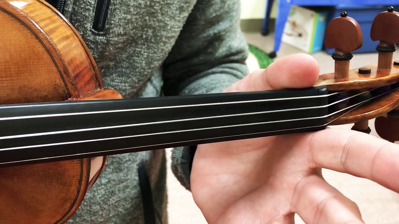 Violin DString Notes YouTube