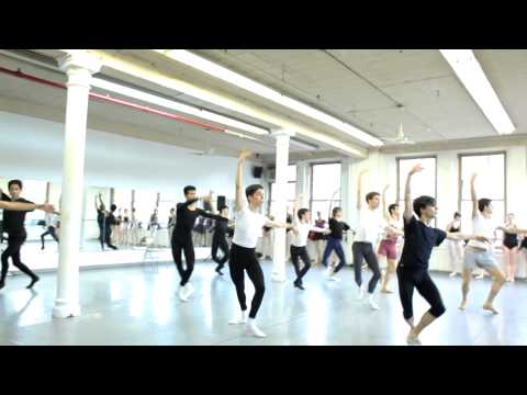 Joffrey Ballet School Summer Intensive Rehearsal Teaser With Brian McSween